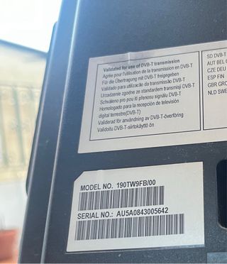 Televisor Philips Negro