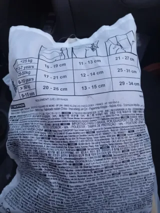 Protecciones Oxelo Talla XS