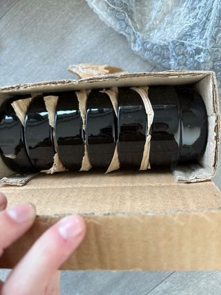 Set Fondue Orolay Negro y Madera