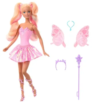 Barbie Hada Rosa Muñeca con cambio de color