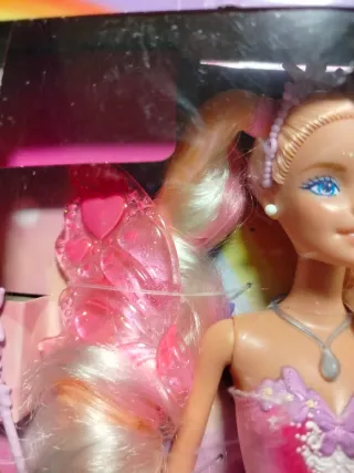Barbie Hada Rosa Muñeca con cambio de color