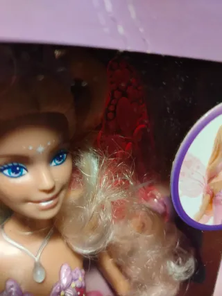 Barbie Hada Rosa Muñeca con cambio de color