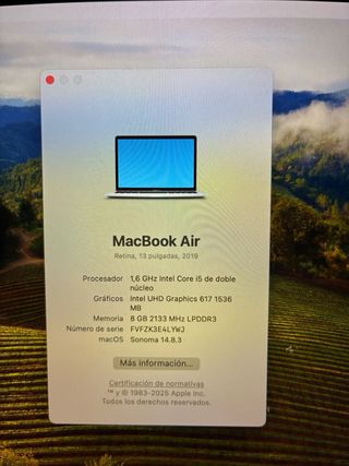 MacBook Air 13 2019 Retina Touch ID 128GB