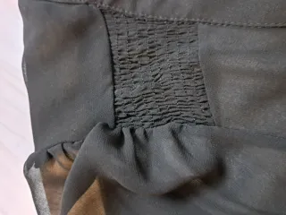 Blusa tul transparente Lefties Talla única