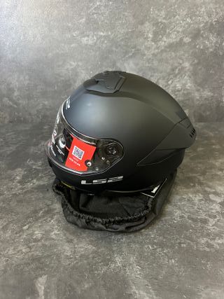 Casco Moto Integral LS2 Stream II Negro Mate Talla