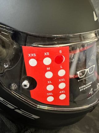 Casco Moto Integral LS2 Stream II Negro Mate Talla