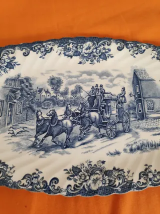 Fuente ovalada Johnson Bros Coaching Scenes