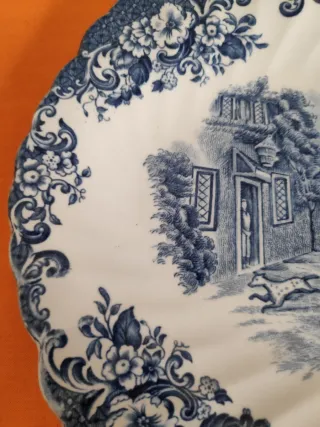 Fuente ovalada Johnson Bros Coaching Scenes