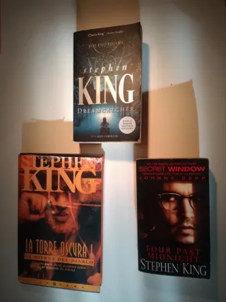 Lote de libros de Stephen King.