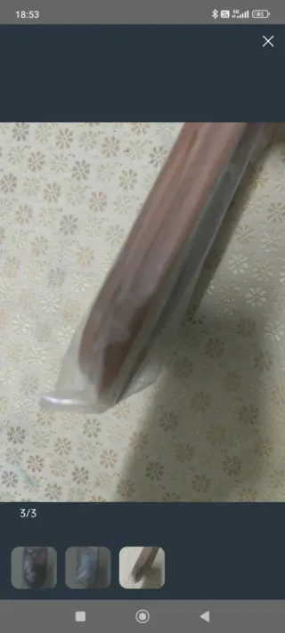 2 Marcos Fontini de madera - vintage