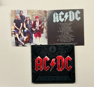 CD AC/DC Black Ice Hard Rock QUEEN On Air