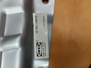 Taburete con ruedas madera y metal