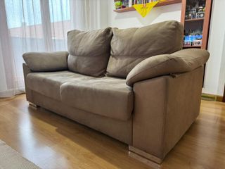 Sofá de 2 plazas beige