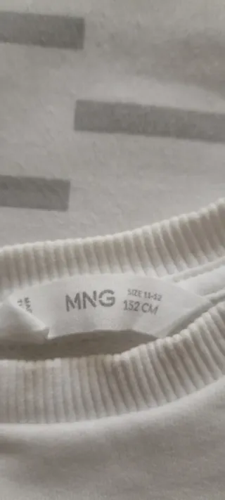 Sudadera Minnie Mouse Niña Blanca Morada