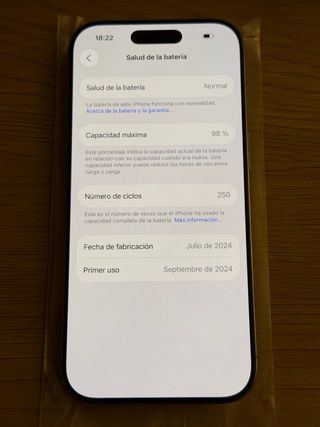 iPhone 16 Pro 256GB Gris