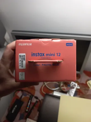 Cámara Fujifilm Instax Mini 12 Azul Precintada