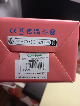 Cámara Fujifilm Instax Mini 12 Azul Precintada