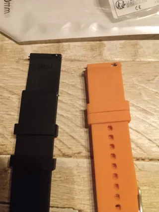 Correas de silicona para reloj (20mm) Pack de 2