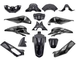 KIT PLÁSTICOS CARENADO HONDA SH 125-150 NEGRO