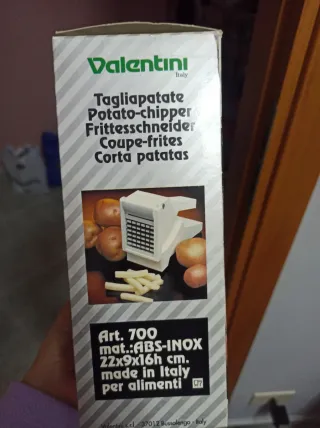 corta patatas Tagliapatate Valentini per patatine