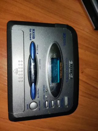 Aiwa RX118 Reproductor Cassette Gris