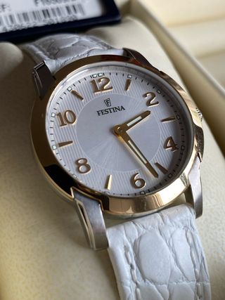 Orologio Festina Nuovo Oro Bianco