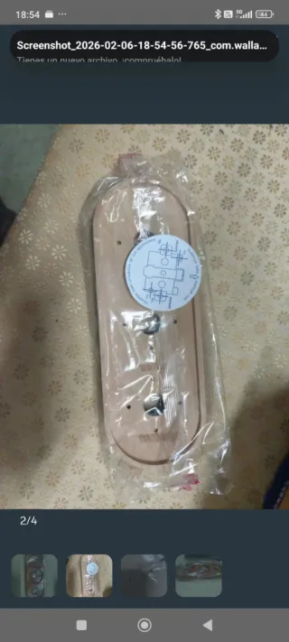 2 Marcos Fontini Madera de 3 Elementos