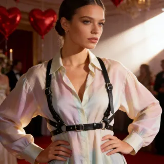 Lingerie Harness imbracatura body cintura sexy hot