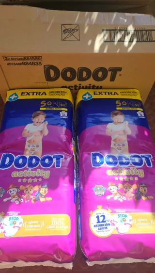 96 Pañales(2x48) Dodot Activity t5+