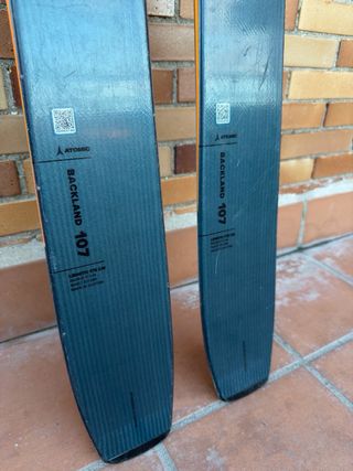 Sci da sci di fondo Atomic Backland 107