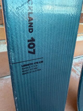 Sci da sci di fondo Atomic Backland 107