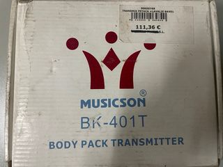 Petaca Musicson BK-401T