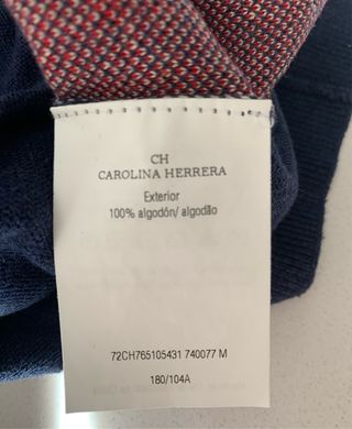 Jersey Carolina Herrera Talla M