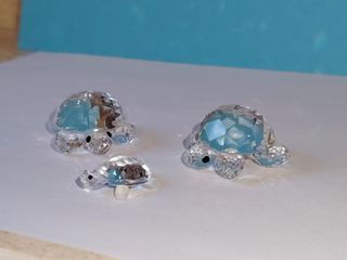 Swarovski Famiglia Tartarughe