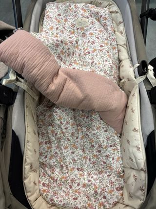 Saco Capazo Uzturre Artesanal Floral