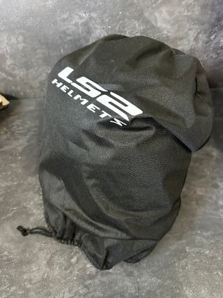 Casco Integral LS2 Strobe FF325 Talla L Blanco