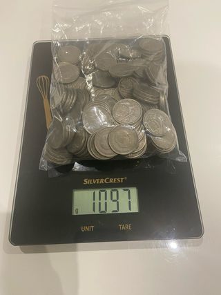 1kg Monedas 5 Pesetas (antes 1980)