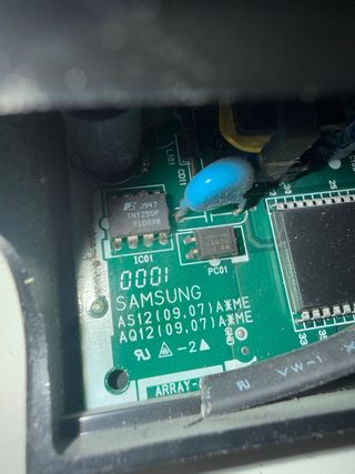 Placa electrónica Samsung