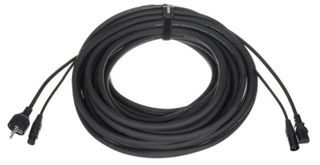 Cable Audio Link DAP Schuko/IEC - XLR Macho 15M