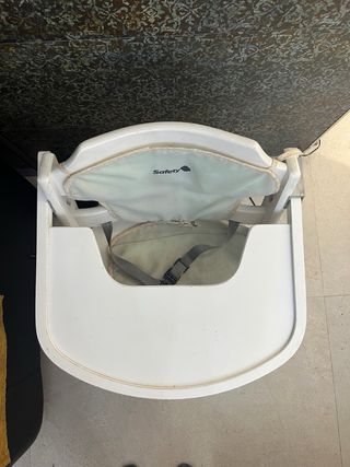 Silla Comedor Madera Blanca Bebé