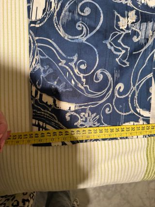 Conjunto falda y blusa de seda estampado