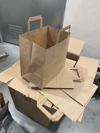 Bolsa de papel para reparto de comida p delivery