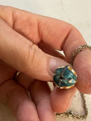 Collana filigrana argento 925 placcato oro