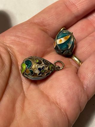 Collana filigrana argento 925 placcato oro