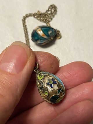 Collana filigrana argento 925 placcato oro