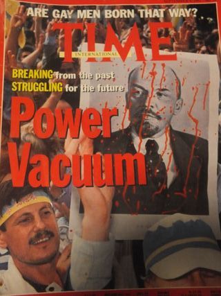 REVISTA TIME. LOTE DE 13 EJEMPLARES, 3 MESES. 1991