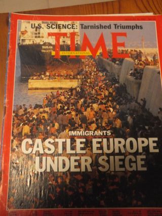 REVISTA TIME. LOTE DE 13 EJEMPLARES, 3 MESES. 1991