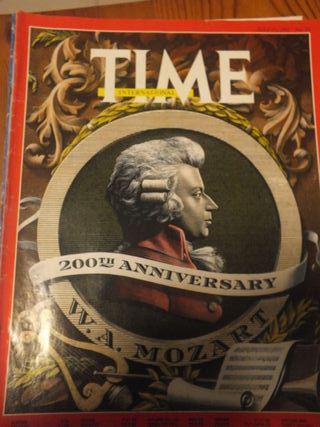 REVISTA TIME. LOTE DE 13 EJEMPLARES, 3 MESES. 1991