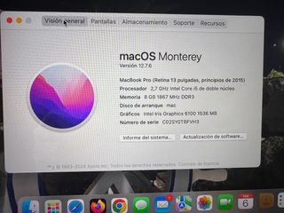 MacBook Pro 1TB Plata