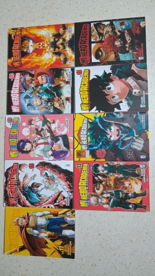 Manga My Hero Academia dal numero 1 al 21